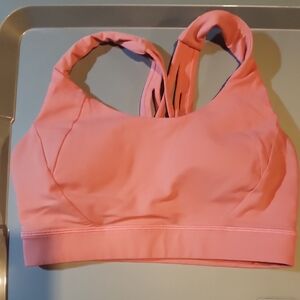 Lululemon Athletica Pink Sports Bra
